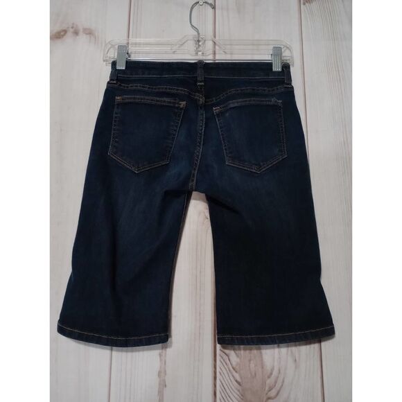 Banana Republic Shorts Ladies 0 25 Dark‎ Wash - Picture 2 of 5